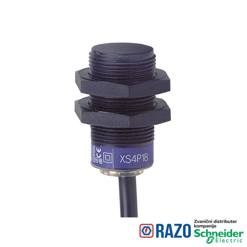 induktivni senzor XS4 M18 - D36mm- PPS - Sn8mm - 12..24VDC - kabl 2m 