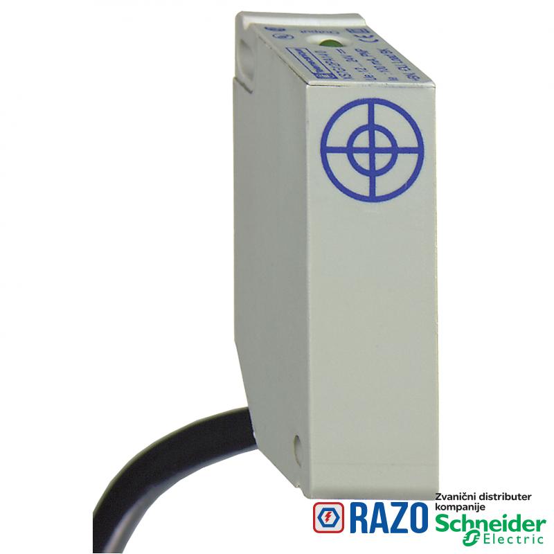 induktivni senzor XS8 12x40x26 - plastični - Sn4mm - 12..24VDC - kabl 2m 