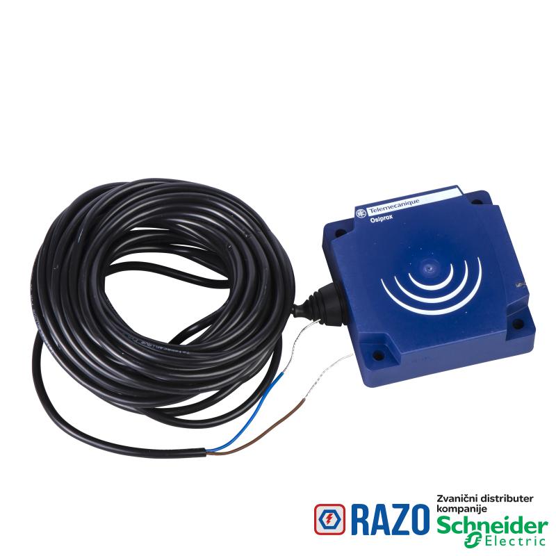 induktivni senzor XS9 80x80x26 - PBT - Sn40mm - 24VDC - kabl 2m 