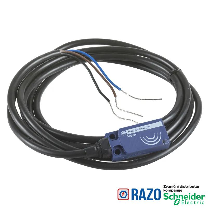 induktivni senzor XS9 15x32x8 - PBT - Sn5mm - 24VDC - kabl 2m 