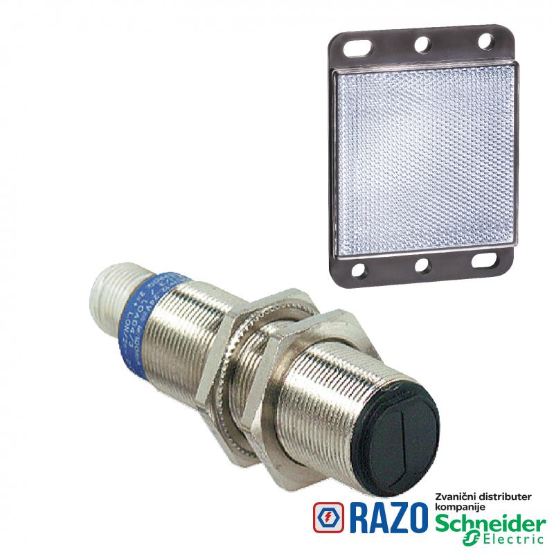 fotoelektrični senzor - XU1 - refleksni - Sn 4m - 12..24VDC - M12 
