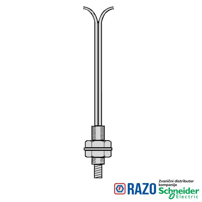 plastični optički senzor - difuzni - standardni - 2m - Sn60mm 