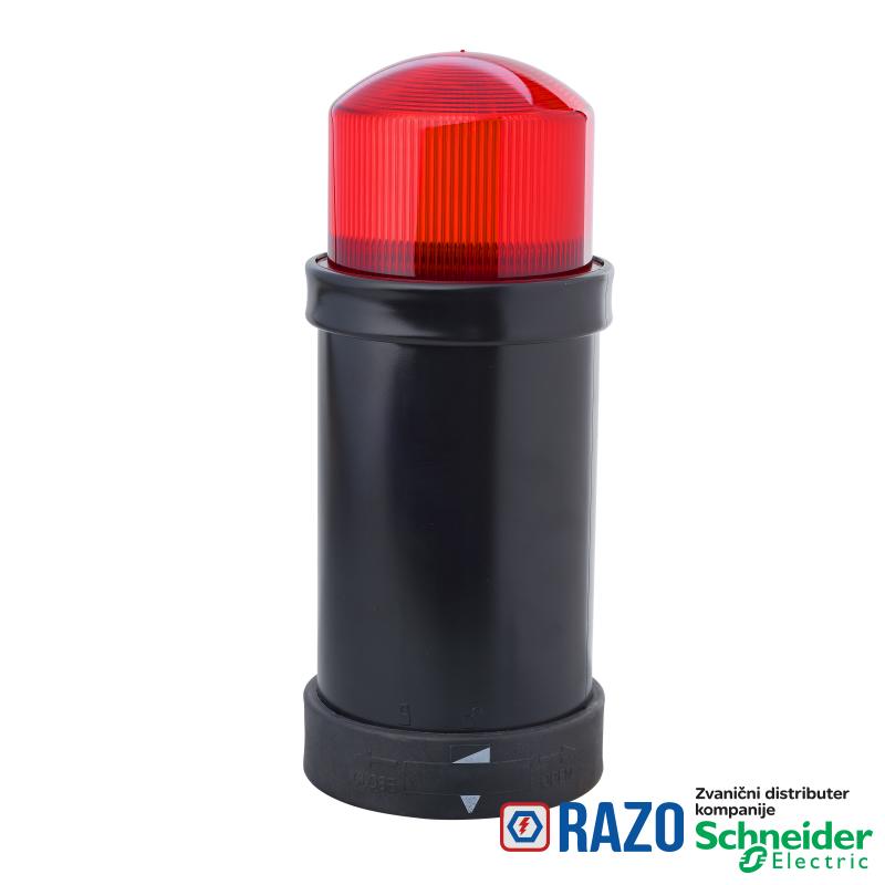 Ø 70 mm svetleća jedinica - trepćuća - crvena - IP65 - 230 V 