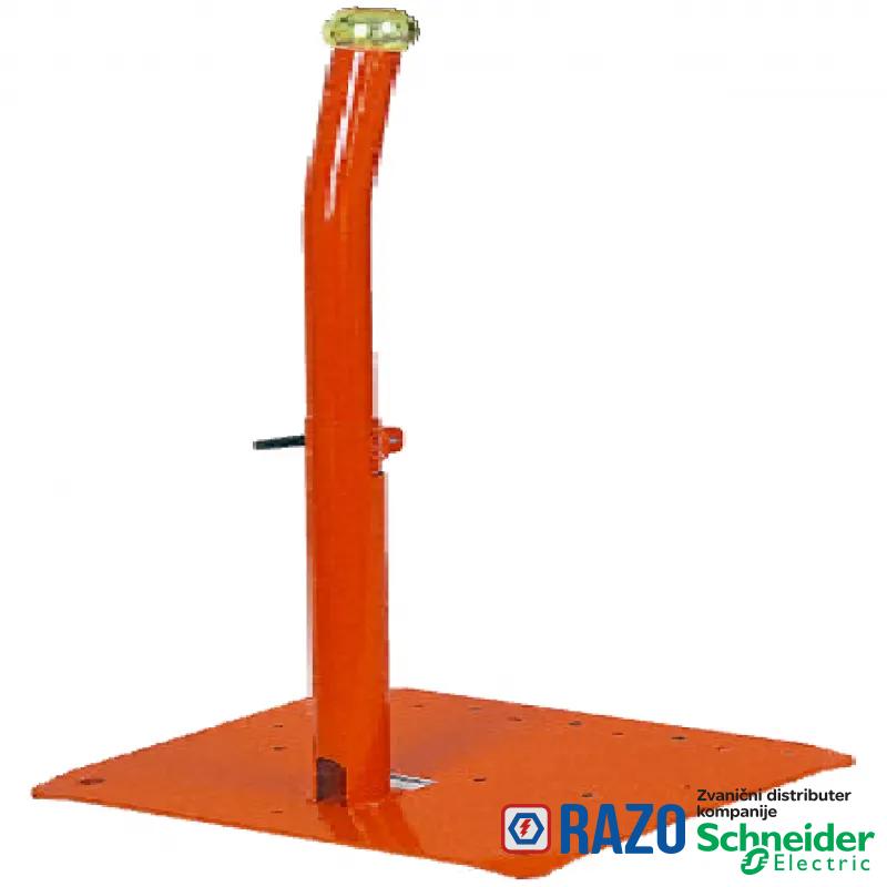 metalni stalak podesiva visina - narandžasti - za dvoručnu upravljačku stanicu 