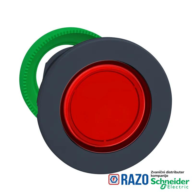 ugradni crveni poklopac svetleće glave tastera sa integrisanim LED-om 