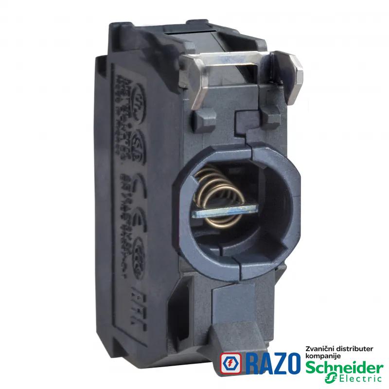 beli svetlosni blok za glavu Ø22 integrisan LED 24V utični konektor 