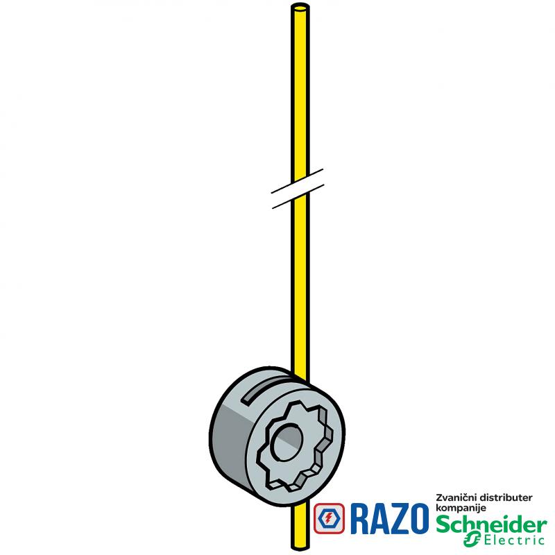 poluga gr. prekidača ZCKY-okrugla šipka stakleno vlakno 3 mm D=125mm- -25..+70°C 