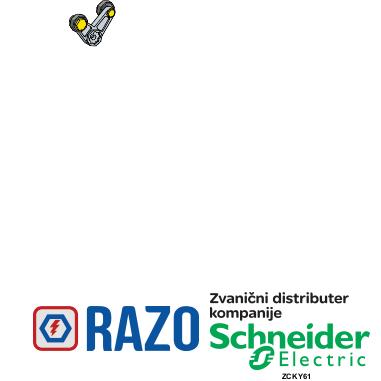 poluga graničnog prekidača ZCKY -račvaste ručice sa točkićima 2 staze- -40..70°C 