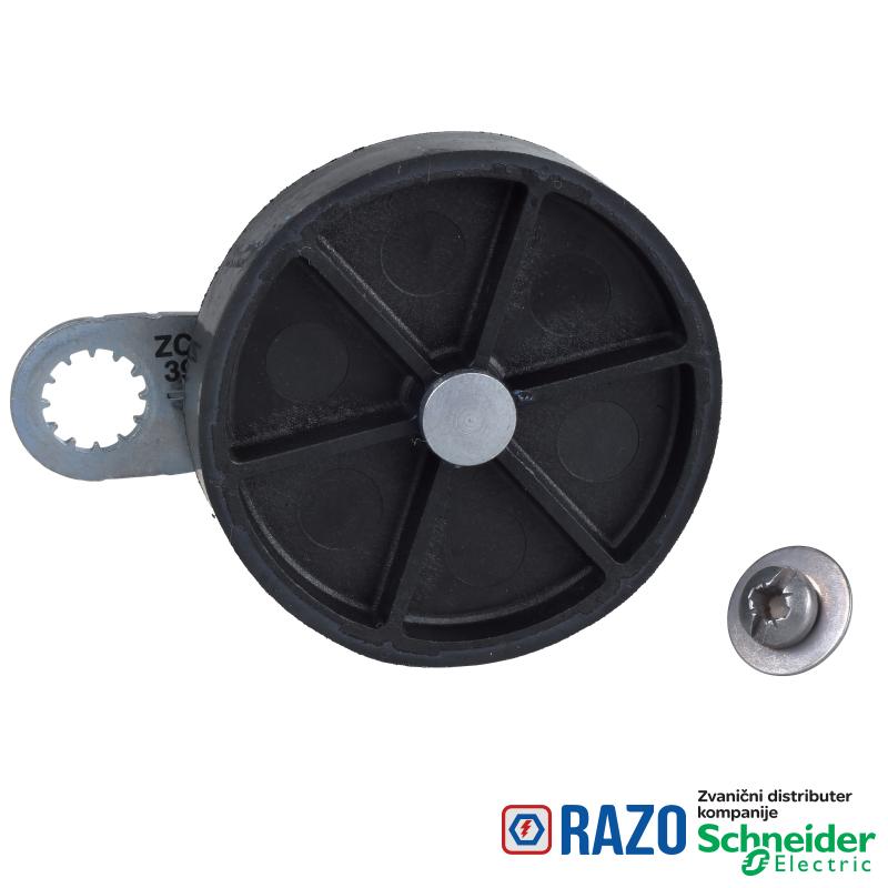 poluga graničnog prekidača ZCY - poluga sa termoplastičnim točkićem Ø50 mm 