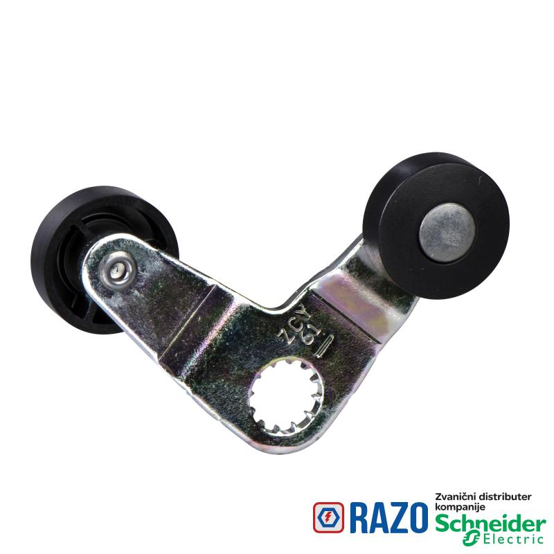 poluga graničnog prekidača ZCY - račvaste ručice sa točkićima 2 staze 