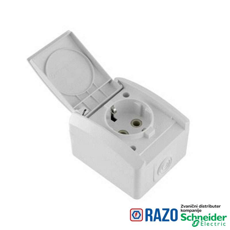 Prikljucnica Dvopolna Keramika Razoelektro