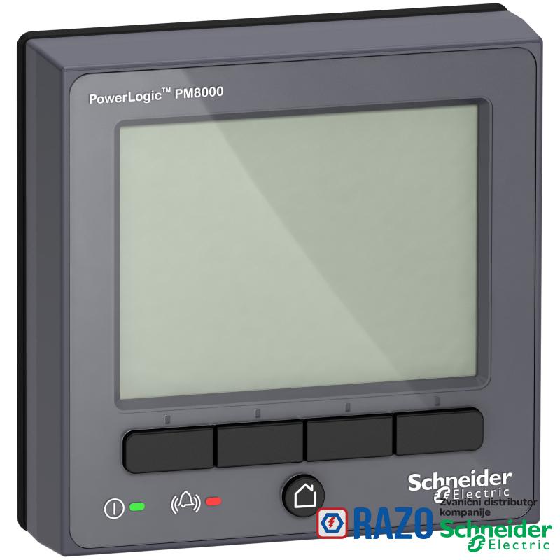 PowerLogic PM8000 - 89RD udaljeni displeja 96x96mm, sa 3m kabl + oprema ...
