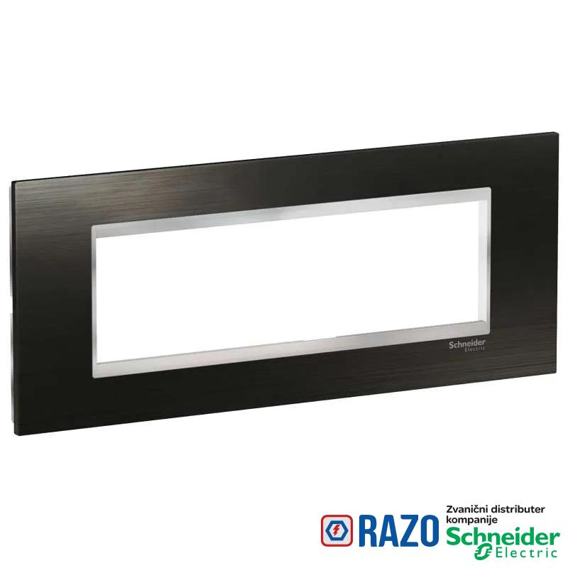 Easy Styl Dekorativni ram inox 7M crna/hrom 