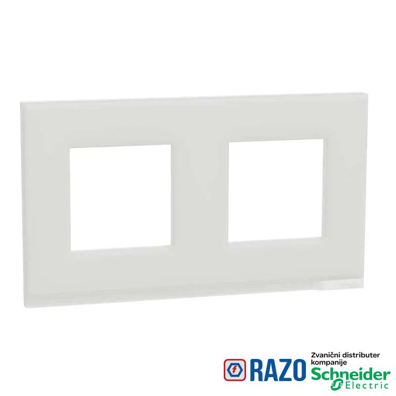 Unica Pure 2x2M mat staklo belo 
