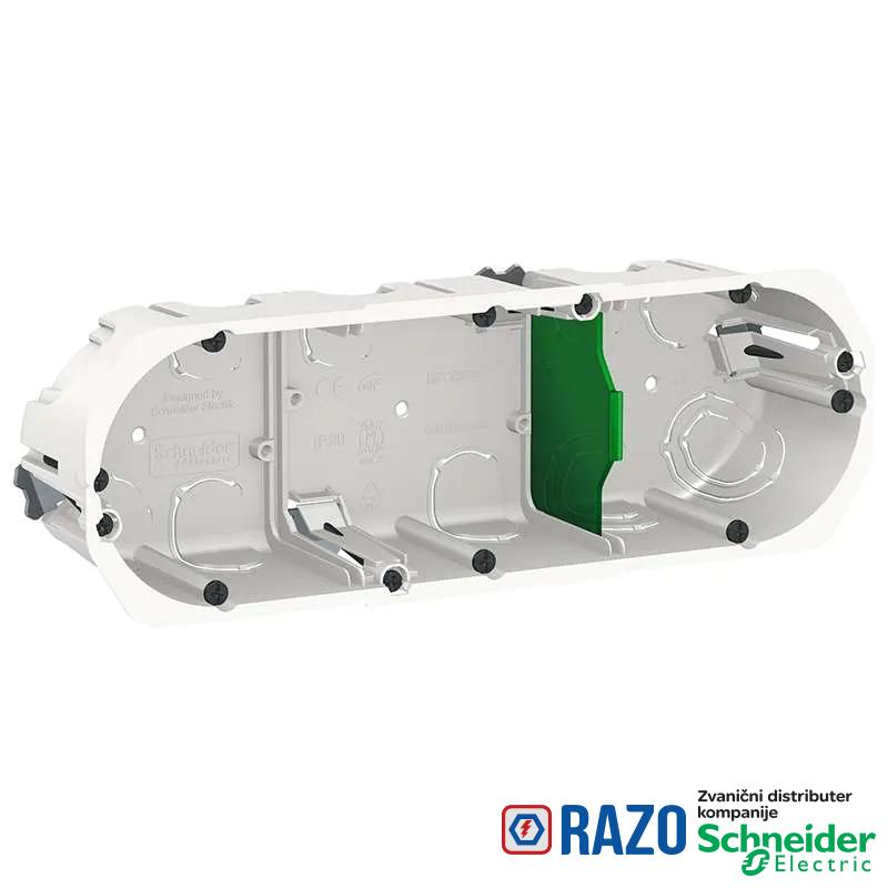 Multifix Ugradna montažna kutija 3 elementa 67x50mm 
