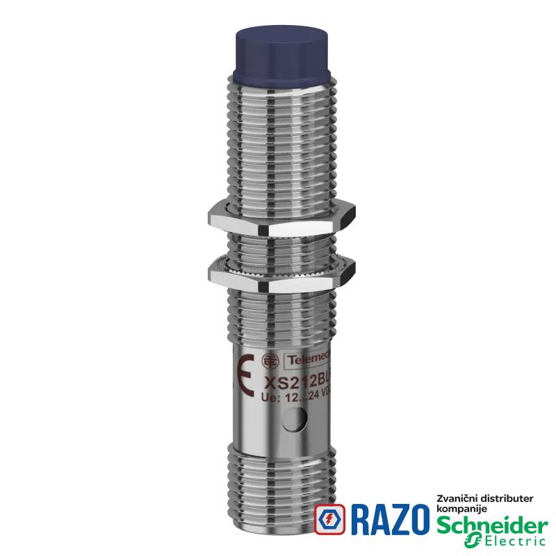 induktivni senzor XS2 M12 - D55mm - mesing - Sn4mm - 12..24VDC - M12 